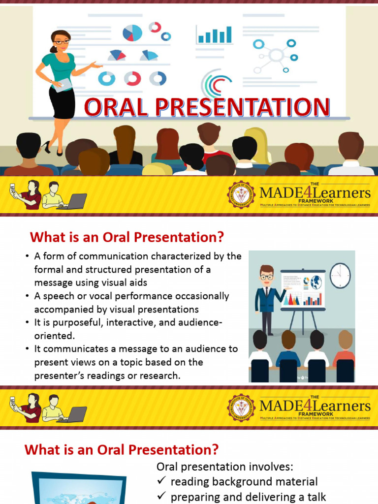 Oral Presentation | Download Free PDF | Public Speaking | Body Language
