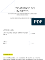 Devengamiento Del Impuesto Art 3 y 9