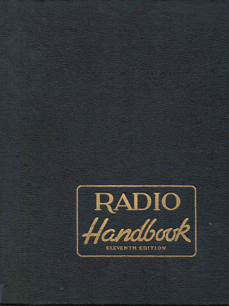 Radio Handbook 11 1947 PDF