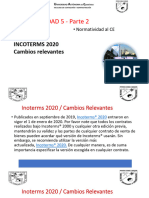 Unidad 5 CONTINUACIÓN Normatividad Al Ce - INCOTERMS
