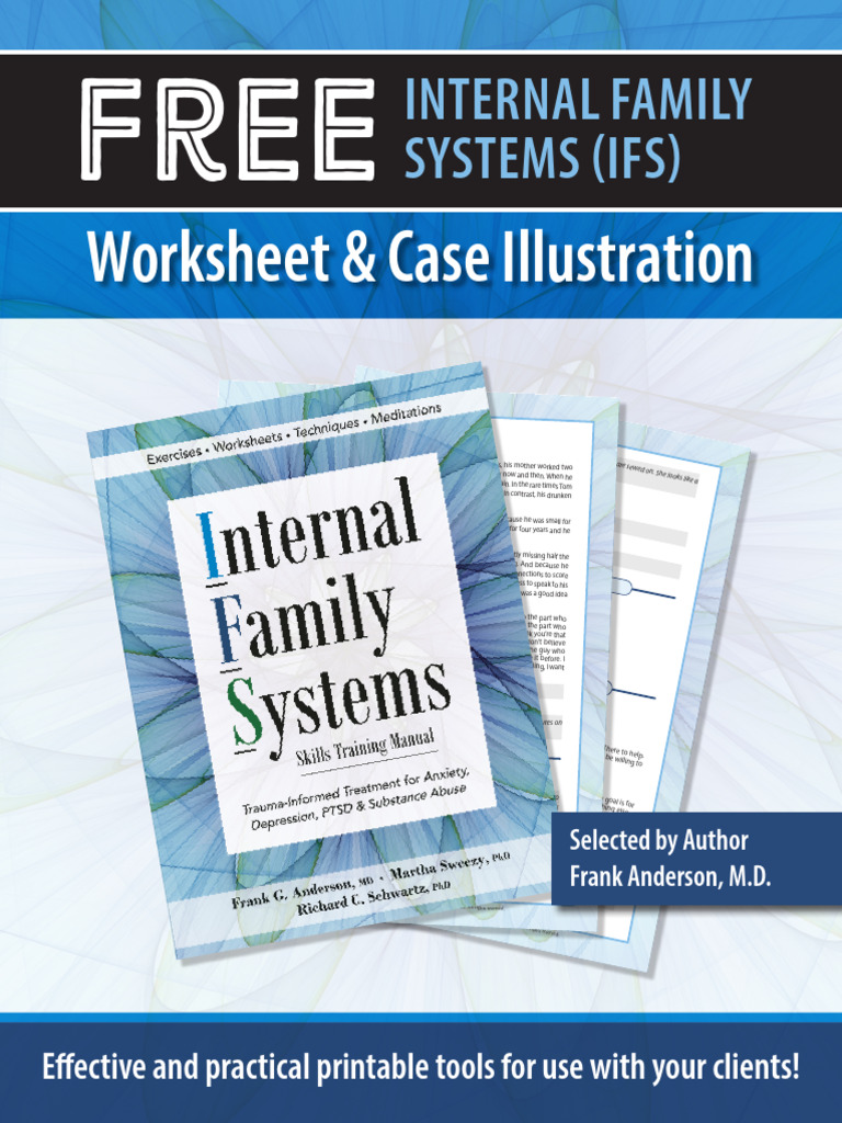 Internal Family System Worksheet & Case Illustration PDF Psychotherapy Attention