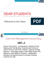 Cost Accounting Unit 2