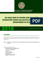 An Analysis of Wages and Salaries Extracted From Collective Agreements - Registered in 2018
