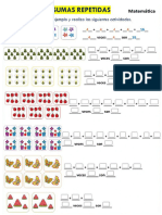 Fichas de Matemática La Multiplicación Como Suma Repetitiva 20-06-23