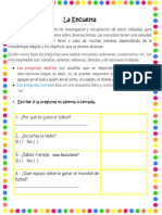 Ficha de Matemática La Encuesta 05-10-23