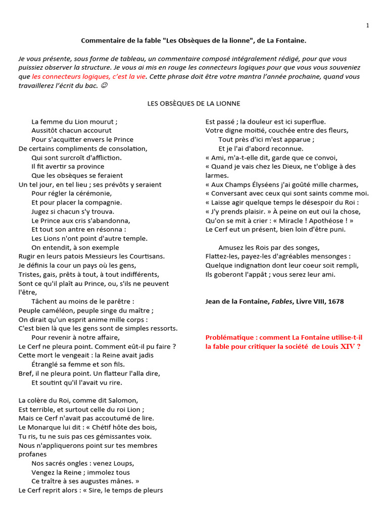 Les Obsèques De La Lionne Résumé – YZIP