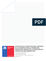 Estrategia de Cuidado Integral Centrado en Las Personas en Contexto de Multimorbilidad