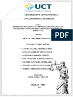 Proceso de Conocimiento y Elaboracion de Demanda