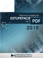 Informe Estupefacientes 2019