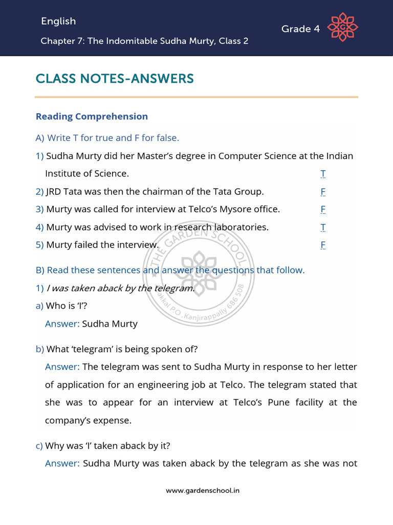 AK CN Grade+4 English Chapter+7 Class+2 | PDF