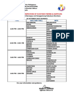 Eb Sked of Inspection of Election Forms - PM