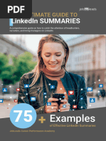 The Ultimate Guide To LinkedIn Summaries