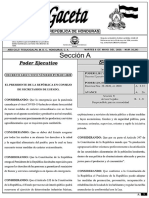 DECRETO EJECUTIVO No. PCM 037-2020 Reformar Los Artículos 2 y 24 Del Decreto Ejecutivo Número PCM-030-2020