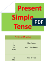 The Present Simple Tense