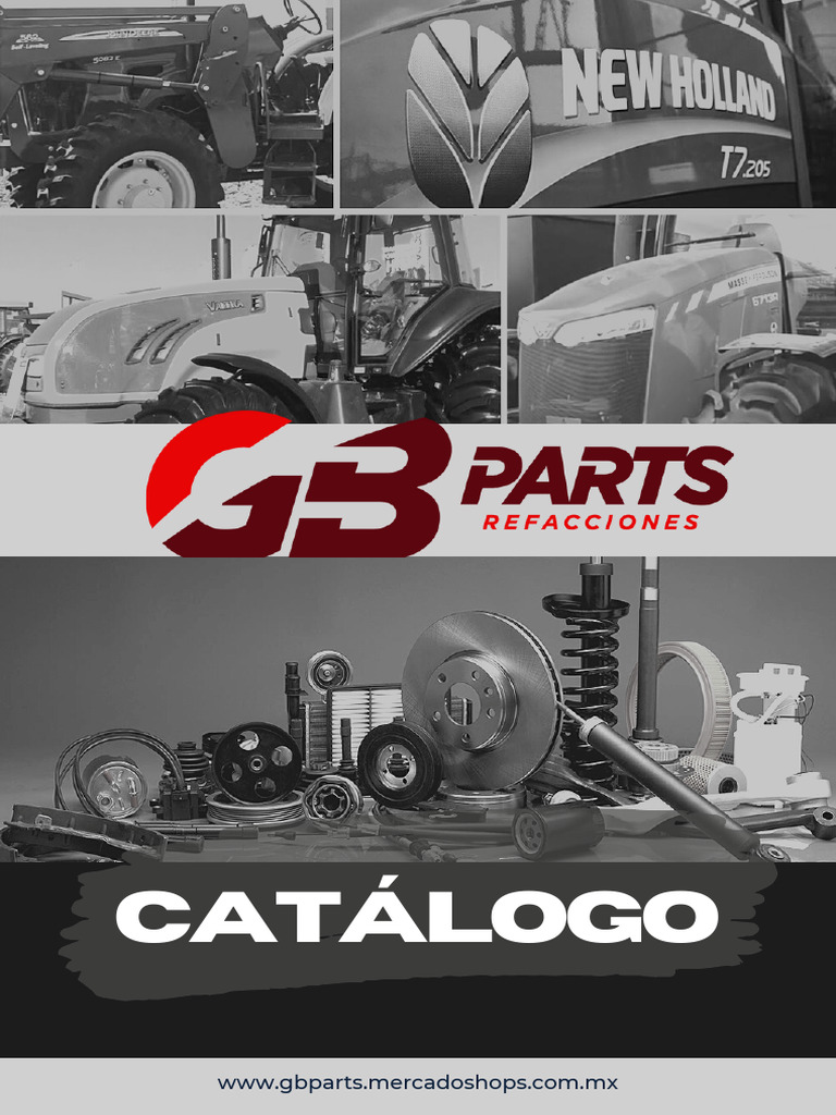 Catálogo GB Parts - 1 | PDF | Tractor | Engranaje