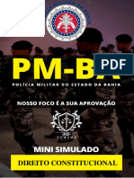 Mini Simulado PMBA - Direito Constitucional 02-HD CURSOS