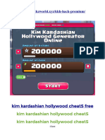 Kim Kardashian Hollywood Cheats Geerator