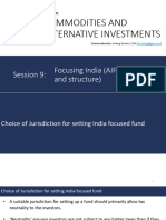 Commodities and Alternative Investments - Session 09 - Slides