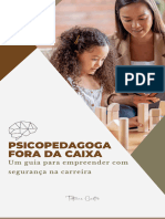 eBook - Psicopedagoga fora da caixa - Capítulos 1 a 7