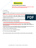 Relação de Documentos Franca