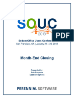 SOUC 2018.month End Closing