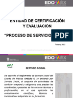 Entidad de Certificación y Evaluación Proceso Del Trámite de Servicio Social Tutores 2023