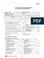 Cuestionario de Analisis de Necesidades