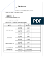 Cuestionario Datos