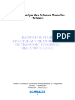 Rapport de Stage Saad El Hichou