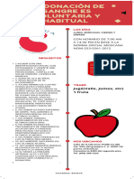 Rojo Ilustrado Cronograma Infografía