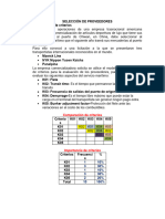 Logística y Gestión de Almacenes-Ejercicios de Selección de Proveedores 1