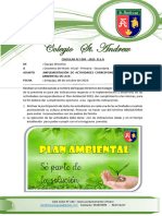 Circular #004 - Implementación Del Plan Ambiental