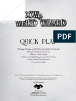 Weird Wizard Quick Playv2