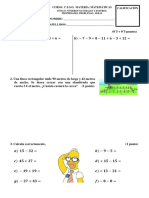 Control1 1ESO-Numeros Naturales Enteros Areas