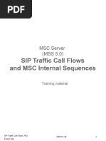 SIP Traffic Call Flows