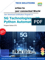 5G Technologies With Python Automation Advanced Syllabus