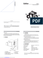 EDIFIER X100 User Manual