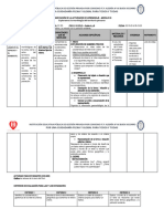 Planificación de La Actividades de Aprendizaje - Quinto 2-10