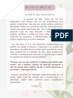 Dia 16 - Os Sonhos Que Desistimos.