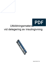 6.3 A Utbildningsmaterial För Delegering Av Insulingivning