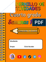 ? 4° S10 S11 CUADERNILLO DE ACTIVIDADES ? Esmeralda Te Enseña ?