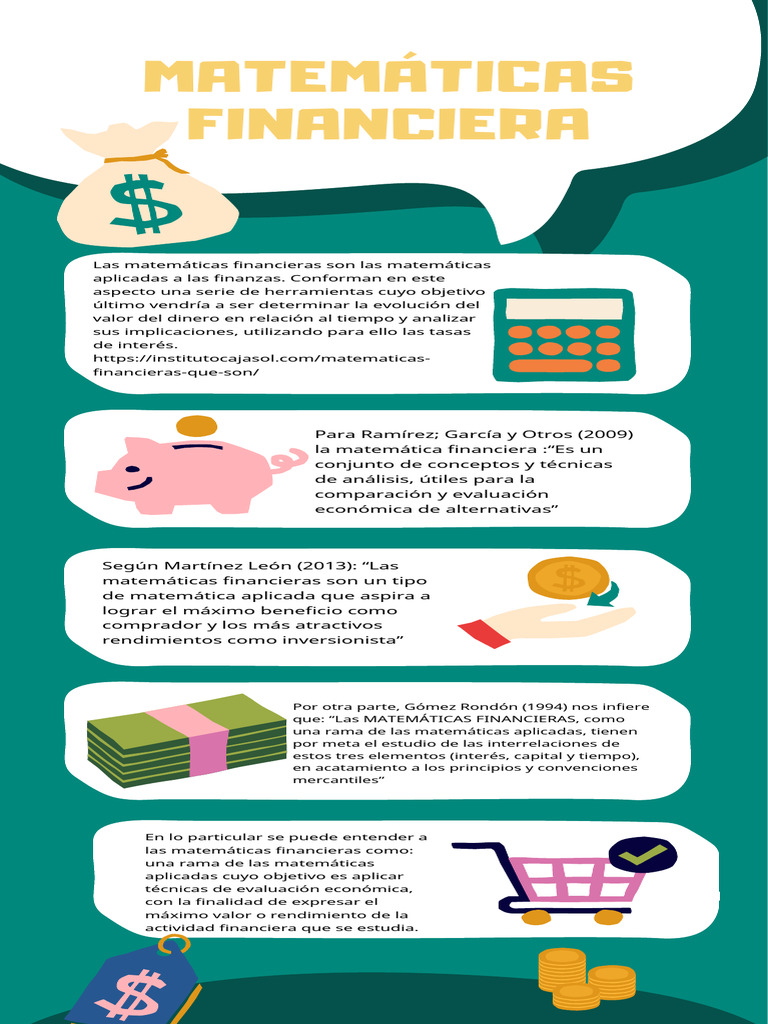 Matemáticas Financieras: Conceptos Clave | PDF