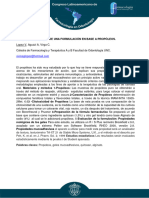 Diseño y Evaluación de Una Formulación en Base A Propóleos