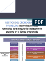 Gestión Del Cronograma Del Proyecto