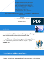 Las Relaciones Públicas, Su Origen y Justificación, Localización e Importancia