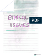 Ethical Issues