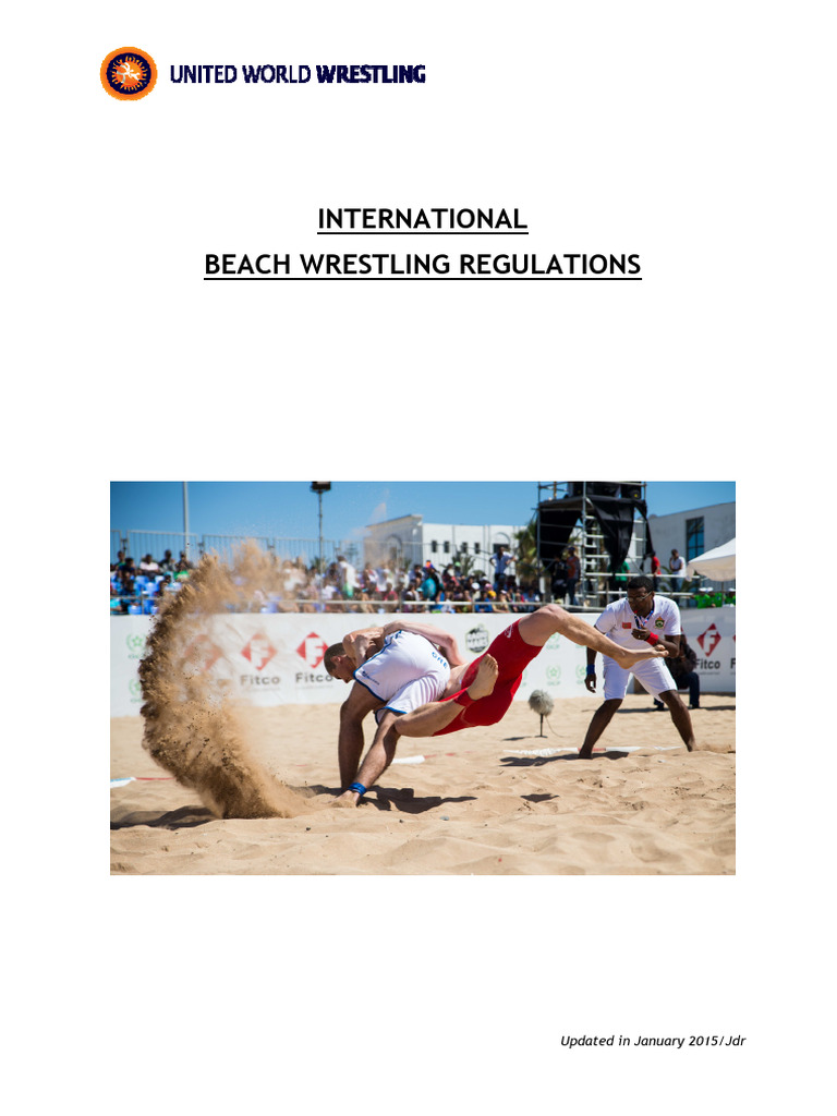 Beach Wrestling Regulations PDF Professional Wrestling Referee