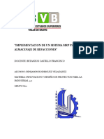 Implementacion de Un Sistema MRP para Almacenaje de Refacciones