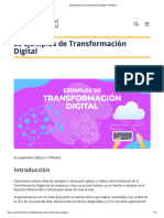 56 Ejemplos de Transformación Digital - ITMadrid