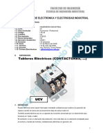 Laboratorio 2 Electronica y Electricidad Contactor